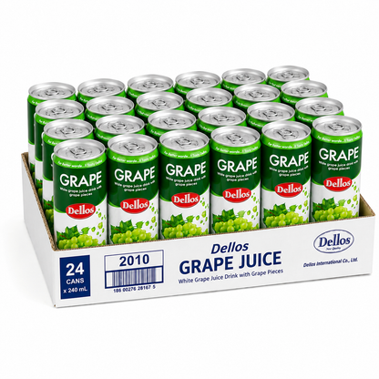 White Grape Juice Drink With Grape pieces 240ml