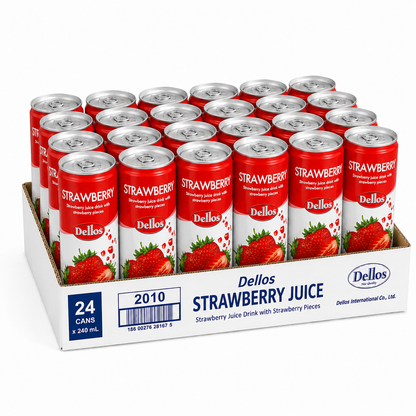 Strawberry Juice Drink With Strawberry pieces 240ml