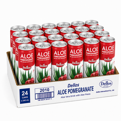Aloe vera drink - pomegranate flav - 240ML