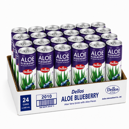 Aloe vera drink - blueberry flav - 240ML