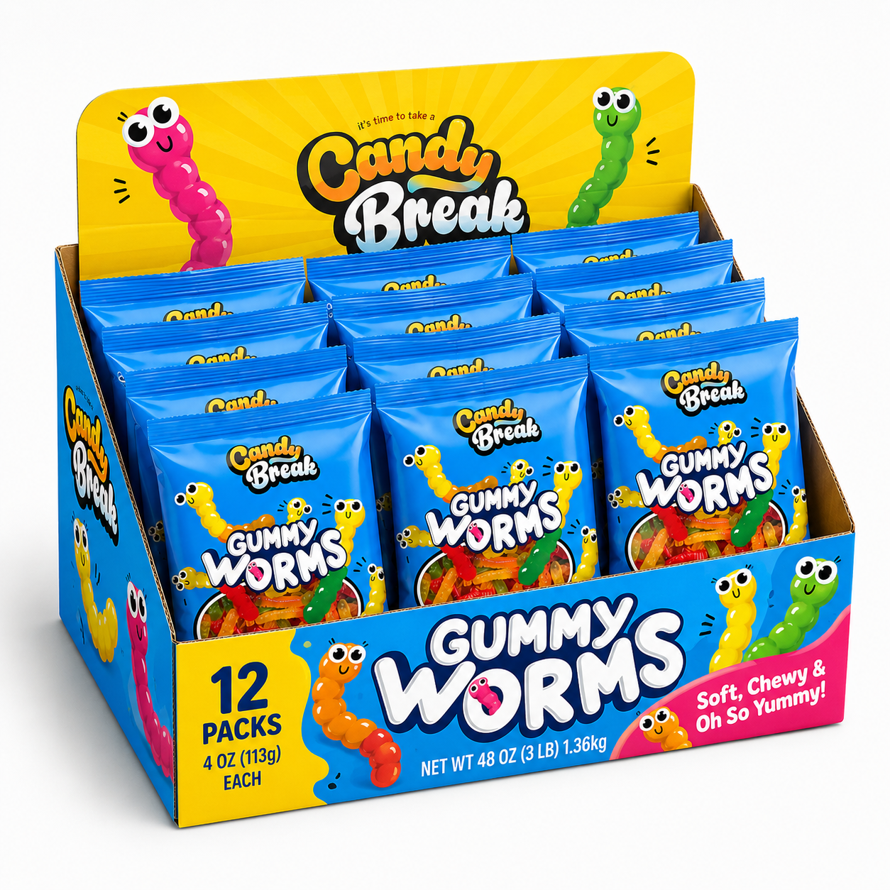 Gummy Worms 113g