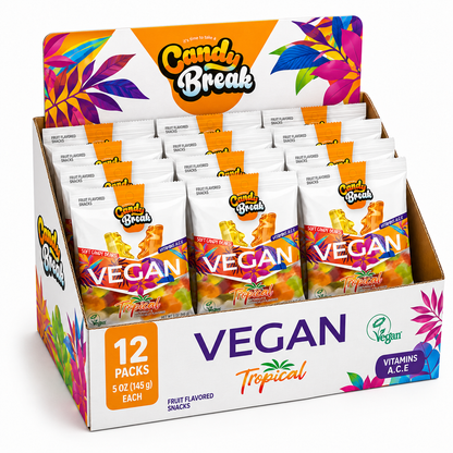 Vegan Mixed Fruit Jellies 113g