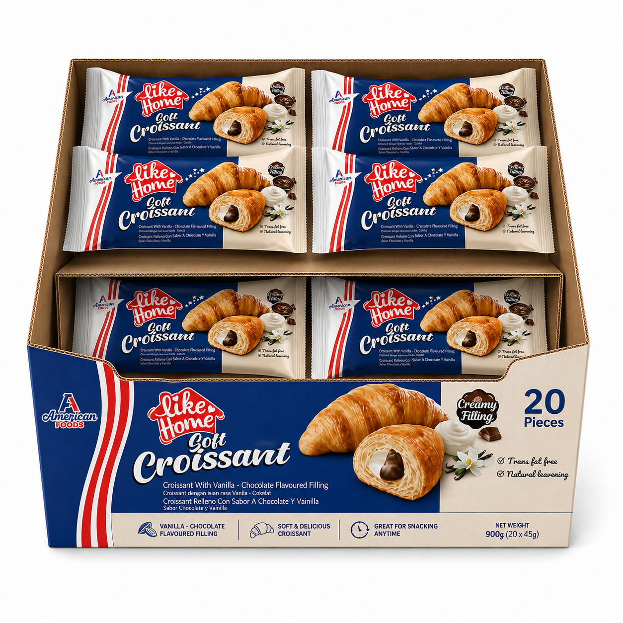 Croissant/Chocolate-Vanilla 40g