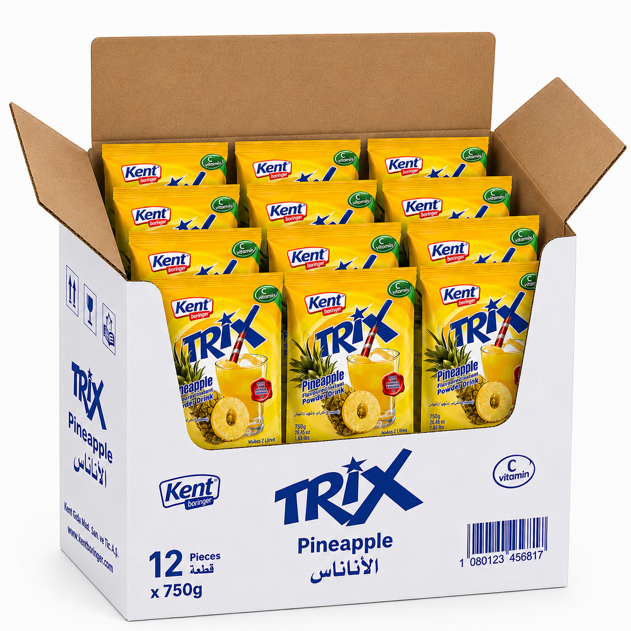 Instant Powder Drink Pineapple 750g