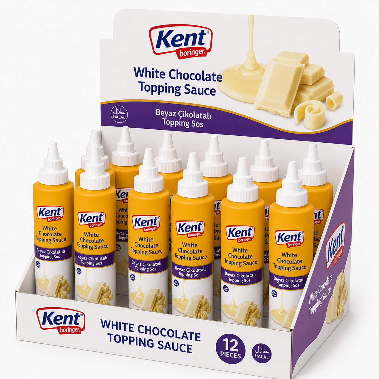 Topping Sauce White Chocolate 750g