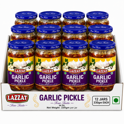 Garlic pickle in oil 330G