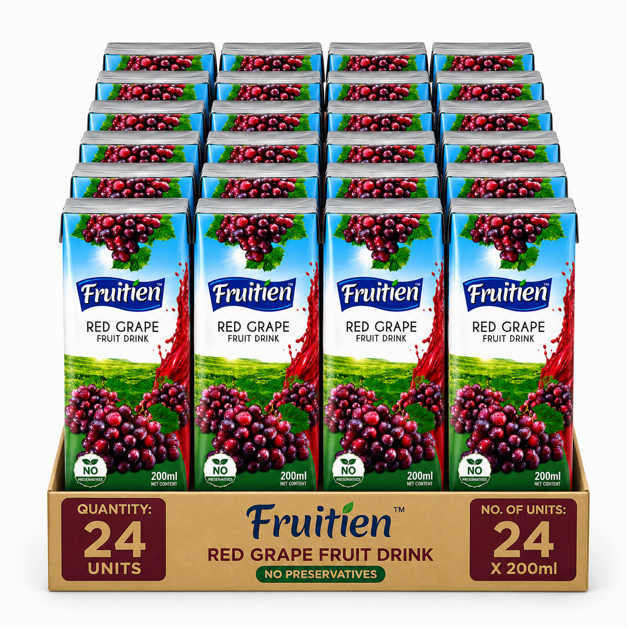 Red Grape Fruit Drink 200ML
