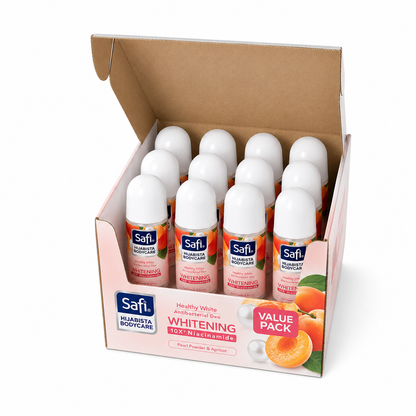 Bodycare antibact. deodorant roll on healthy white 50ML