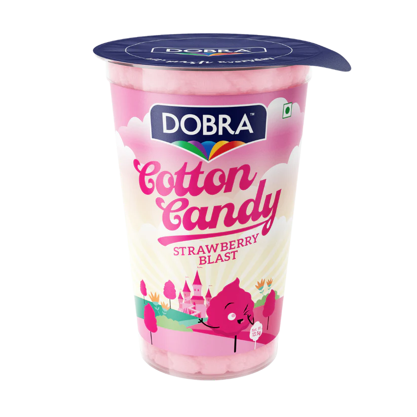 Dobra Cotton Candy - Strawberry Blast - 13.5g