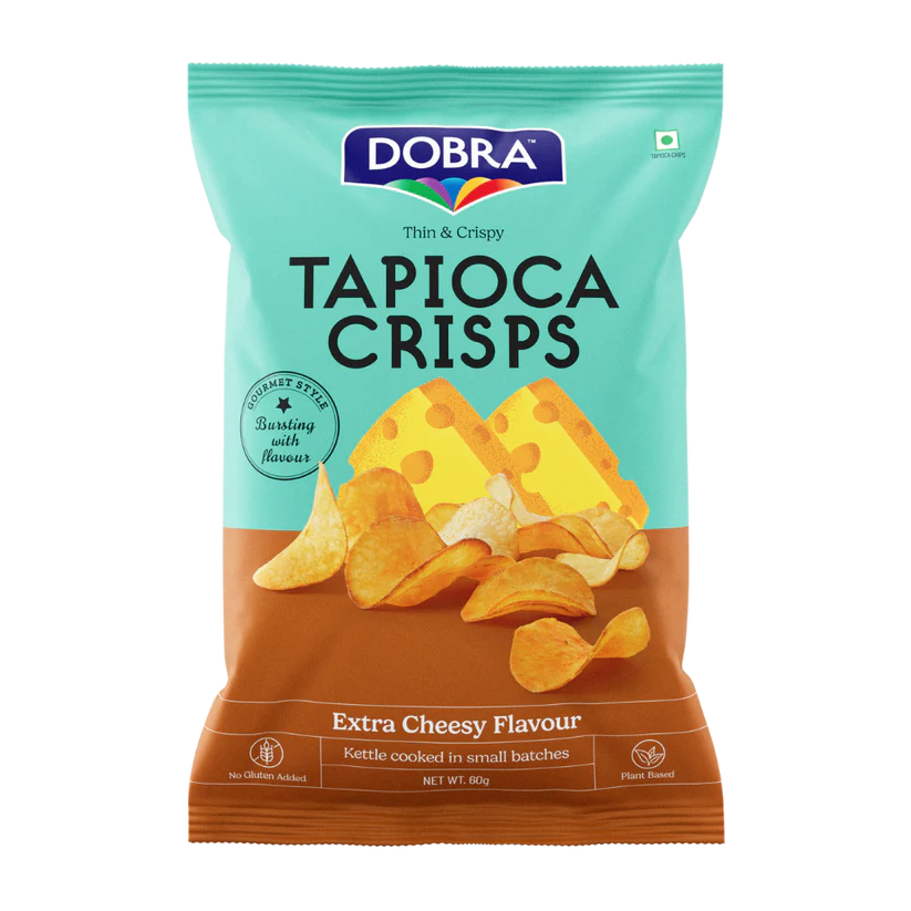 Tapioca Chips - Extra Cheesy - 60g