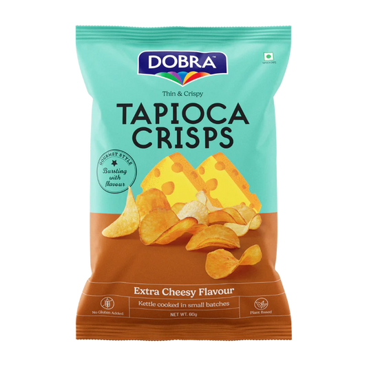 Tapioca Chips - Extra Cheesy - 60g