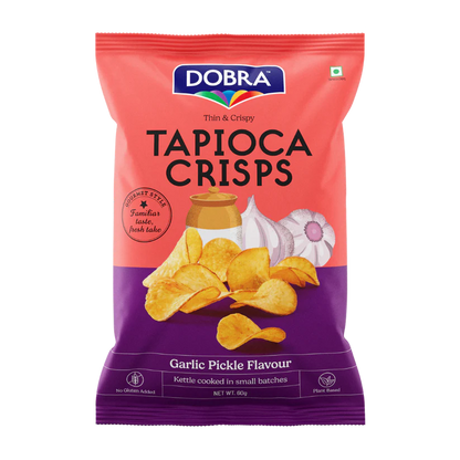 Tapioca Chips - Garlic Pickle - 60g