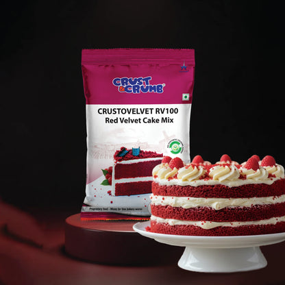 Crustovelvet RV100 - Red Velvet Cake Mix Premium Quality 5kg