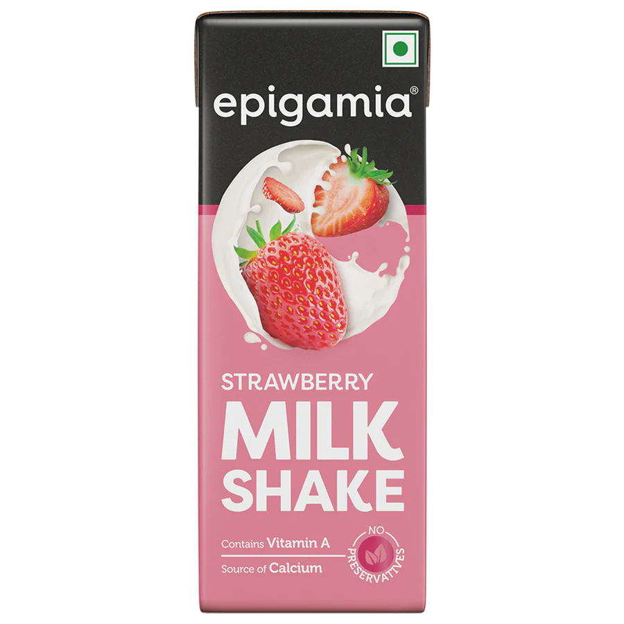 Strawberry Milkshake (Skimmed Milk)  180ml