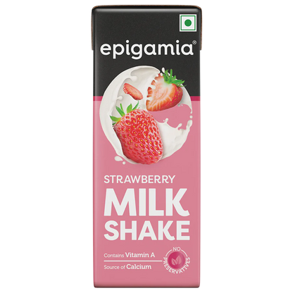 Strawberry Milkshake (Skimmed Milk)  180ml