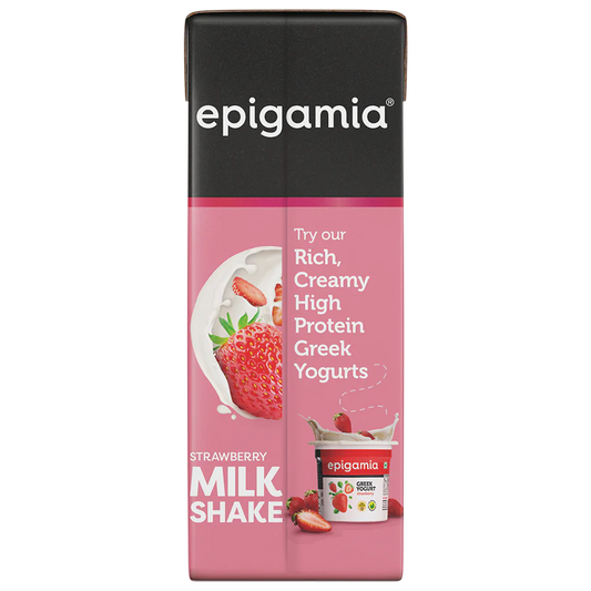 Strawberry Milkshake (Skimmed Milk)  180ml