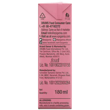 Strawberry Milkshake (Skimmed Milk)  180ml