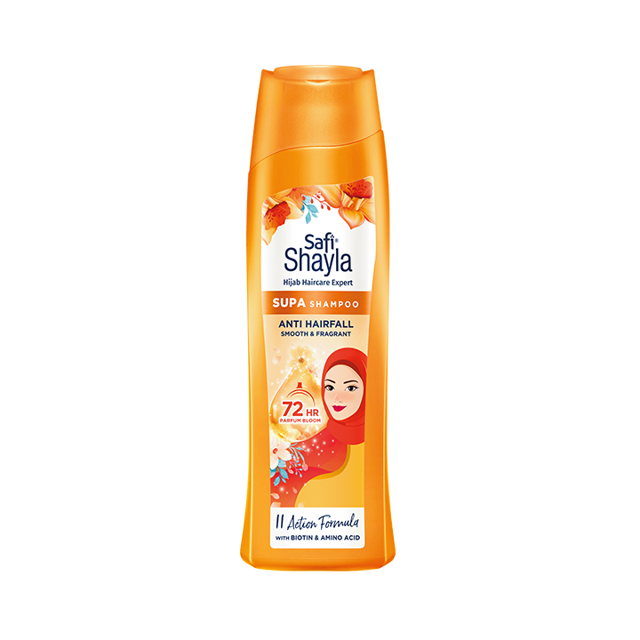 SUPA anti hairfall, smooth& fragrant shampoo 300Gm