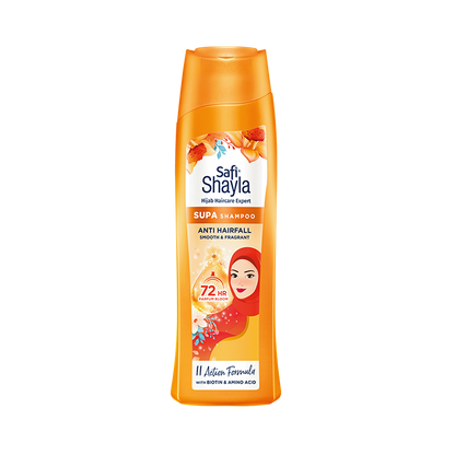 SUPA anti hairfall, smooth& fragrant shampoo 300Gm