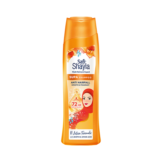 SUPA anti hairfall, smooth& fragrant shampoo 300Gm