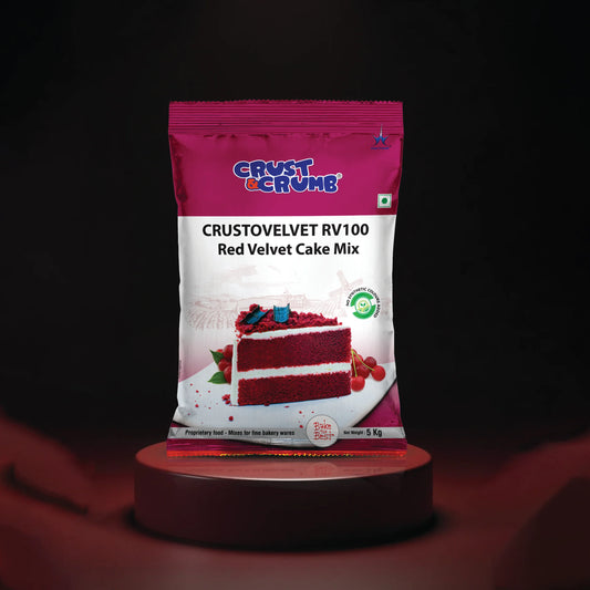 Crustovelvet RV100 - Red Velvet Cake Mix Premium Quality 5kg