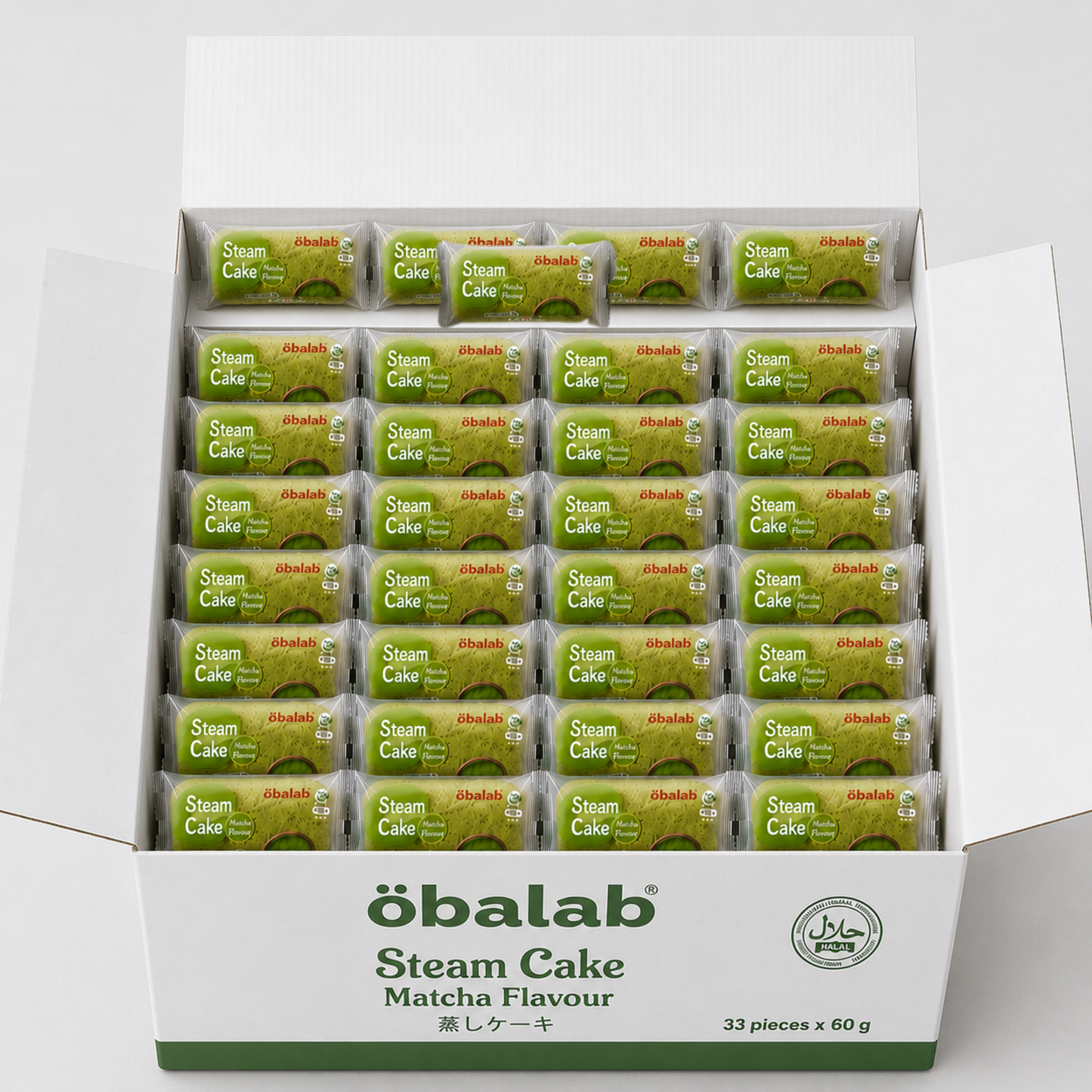 Steamed Cake Matcha 60g
