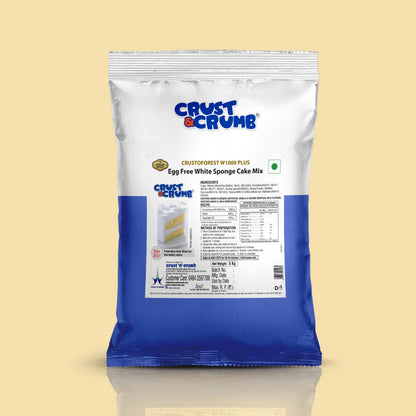 Crustoforest W 1000 Plus - Egg Free White forest Cake Mix 5kg