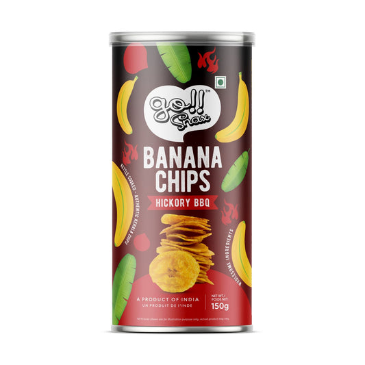 Banana Chips Hickory BBQ 150g