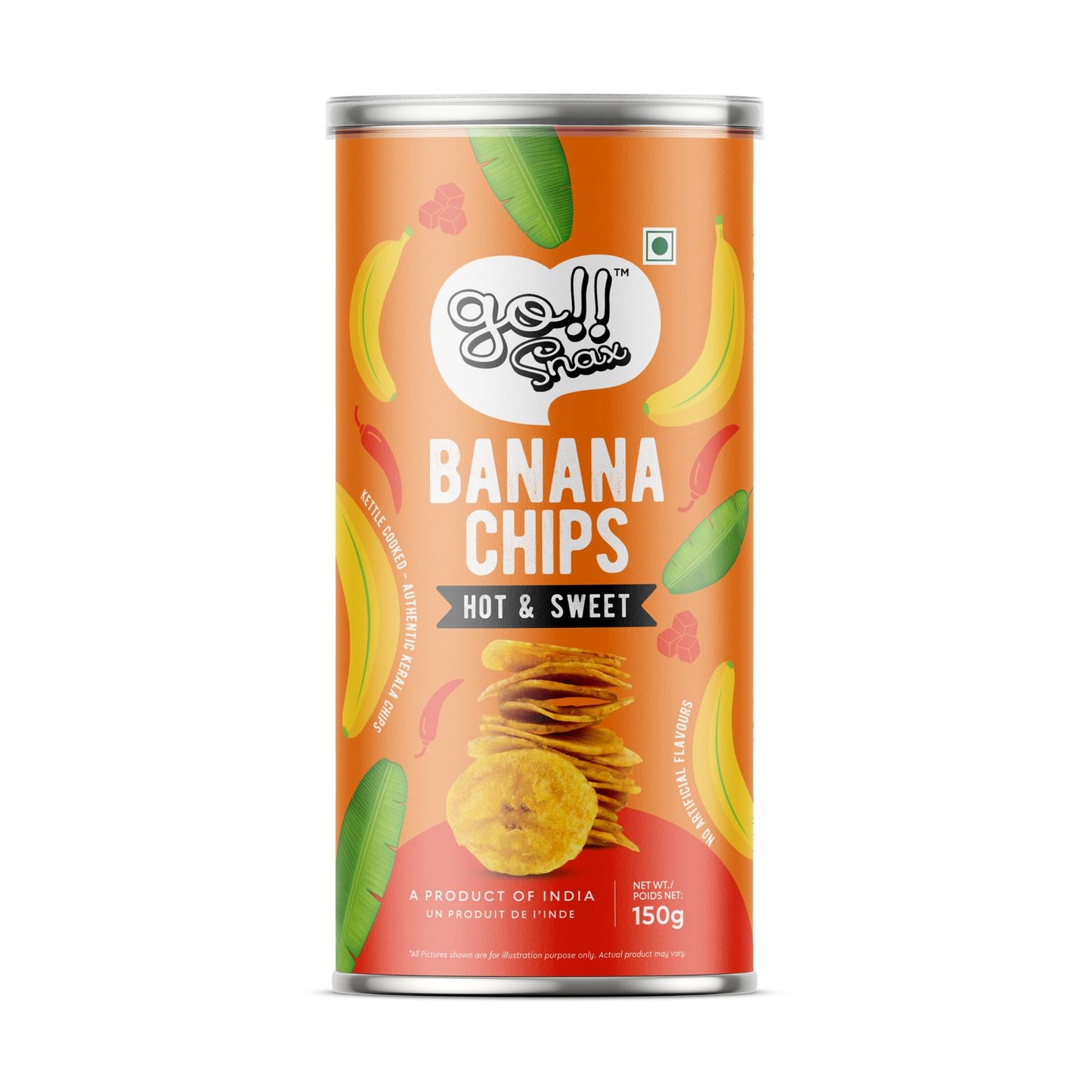 Banana Chips Hot Sweet 150g