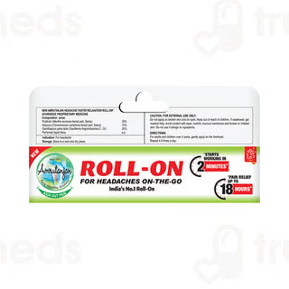 Strong headache and back Roll on 10ml / Faster relaxation