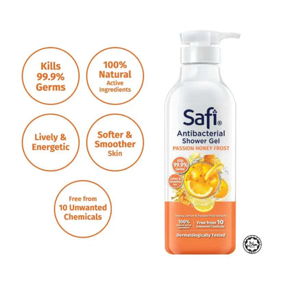 Antibact. shower gel passion honey 950Gm