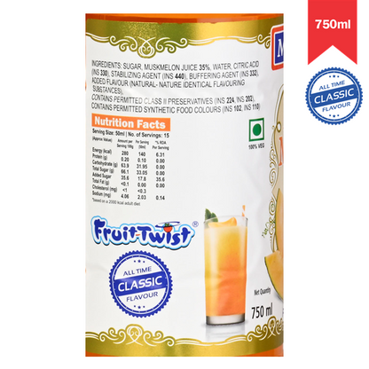 Musk Melon Fruit Twist 750ml