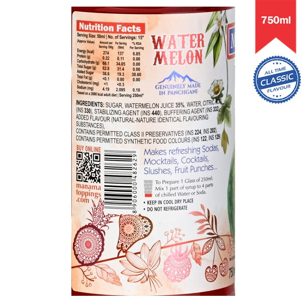 Watermelon Fruit Twist 750ml