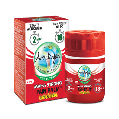 Strong headache and back pain New Maha Strong Pain Balm 8ml