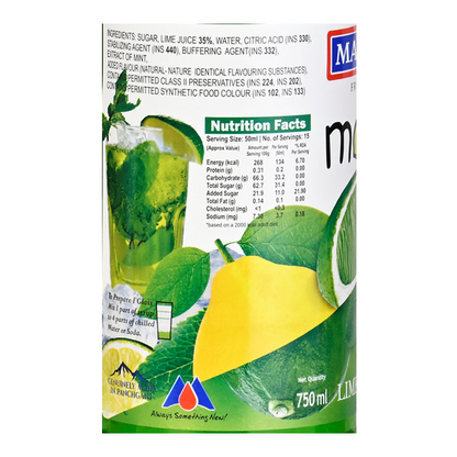 Lime and Mint Mojito 750ml